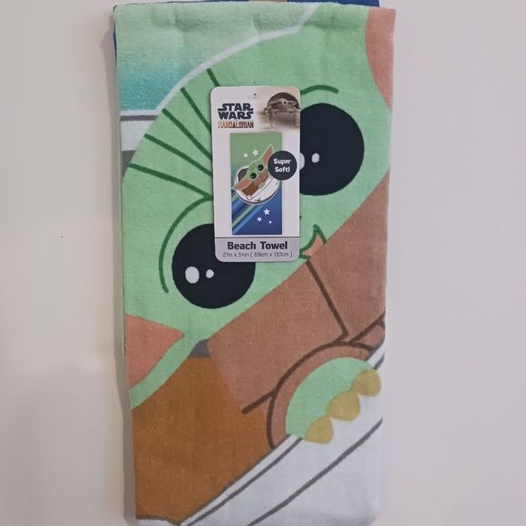 Star Wars Other - 3 for 26 - New Star Wars Baby Yoda Beach Towel